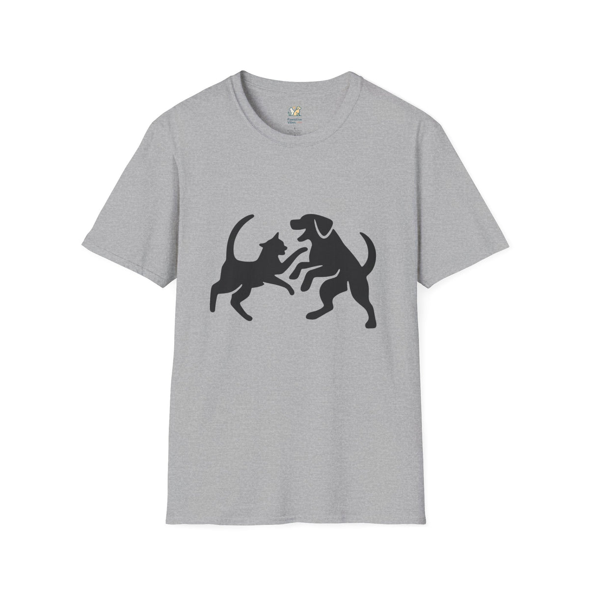 Cat and dog fight T-Shirt