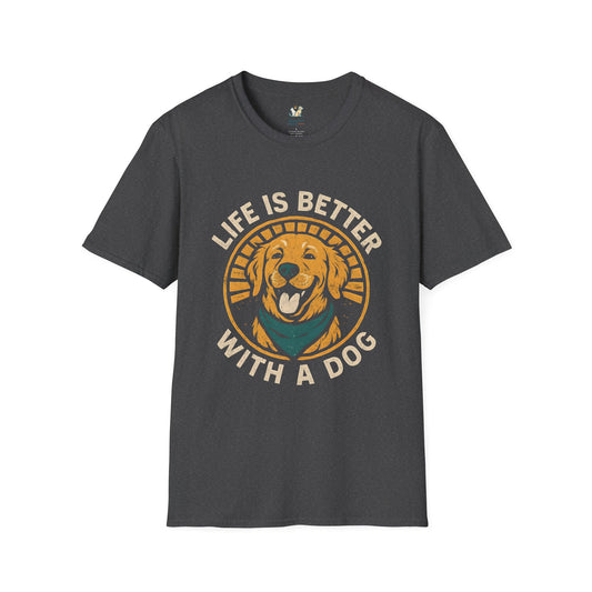 Golden Retriever Logo T-Shirt