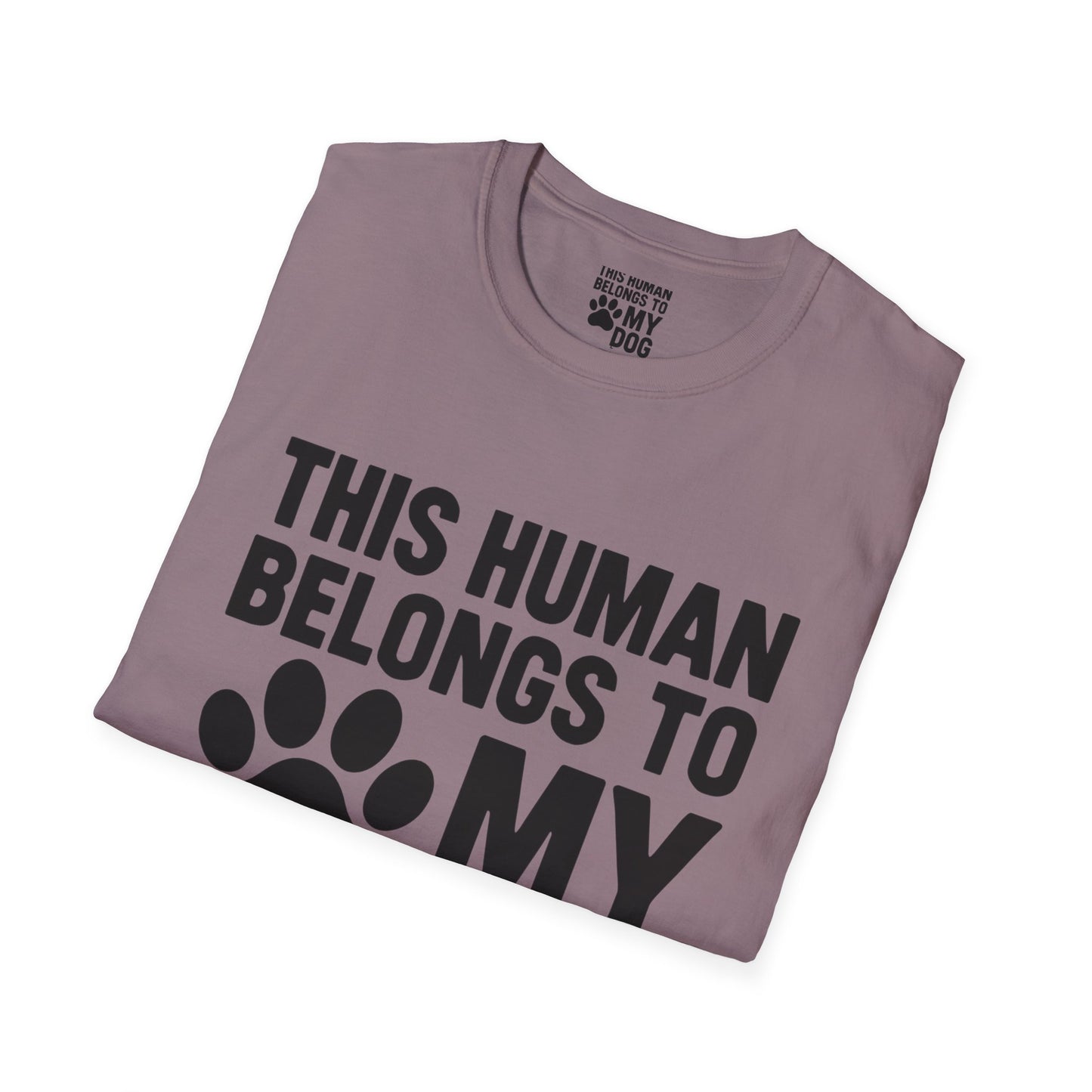 This Human Belongs to My Dog T-Shirt