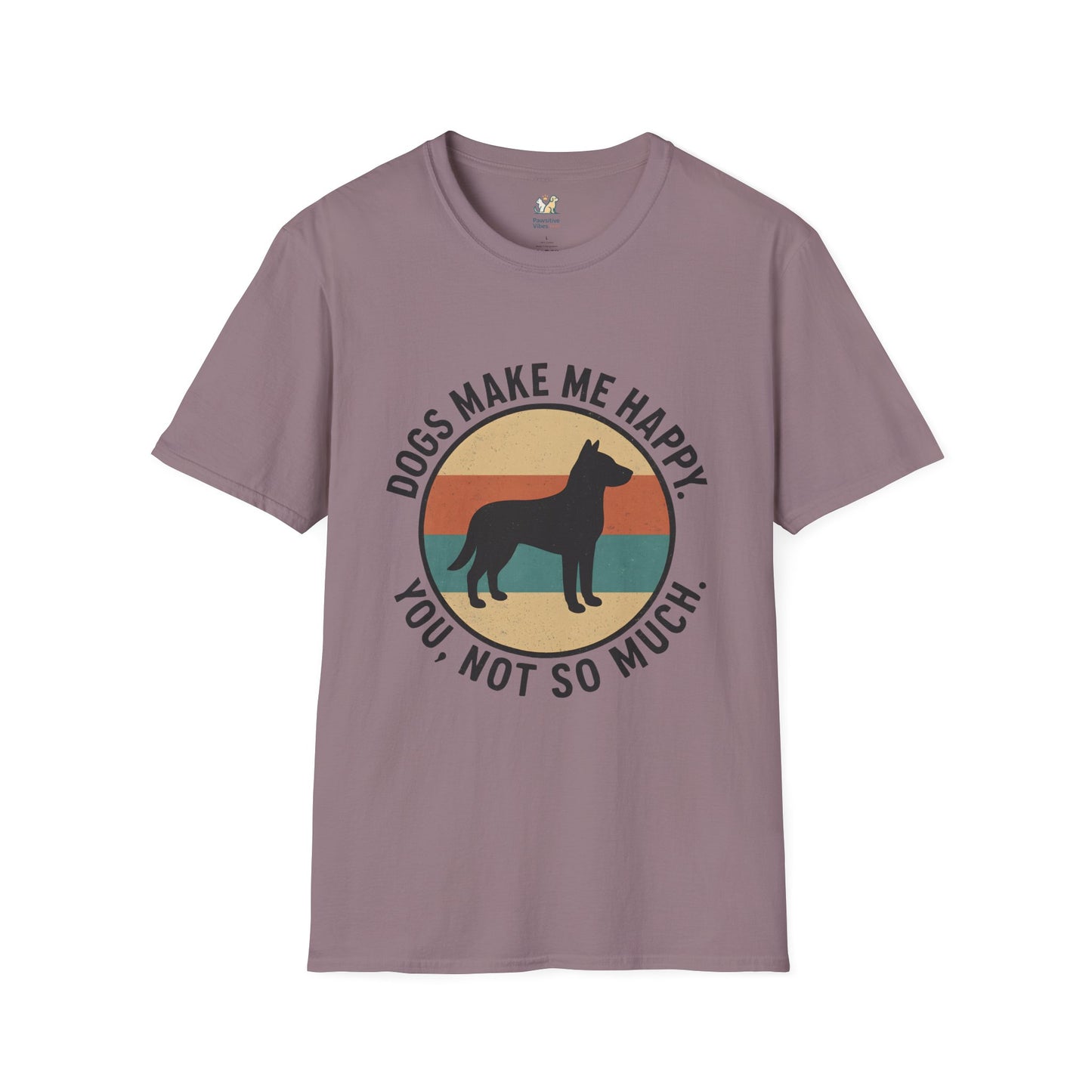 Dogs Make Me Happy T-Shirt
