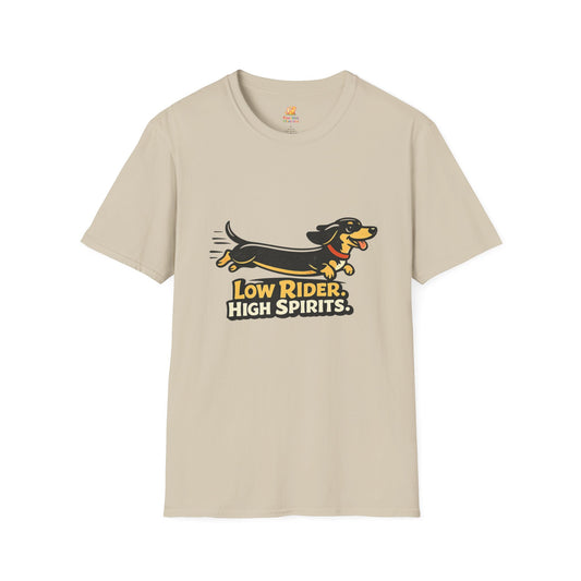 Low Rider High Spirits Dachshund T-Shirt