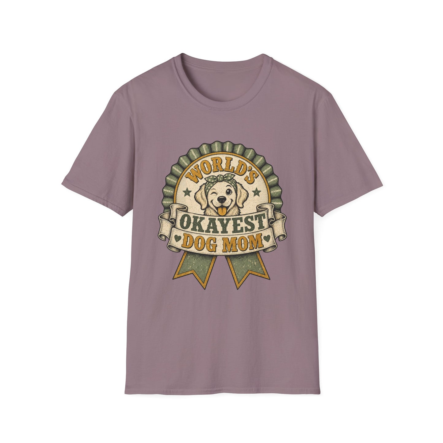 World's Okayest Dog Mom T-Shirt