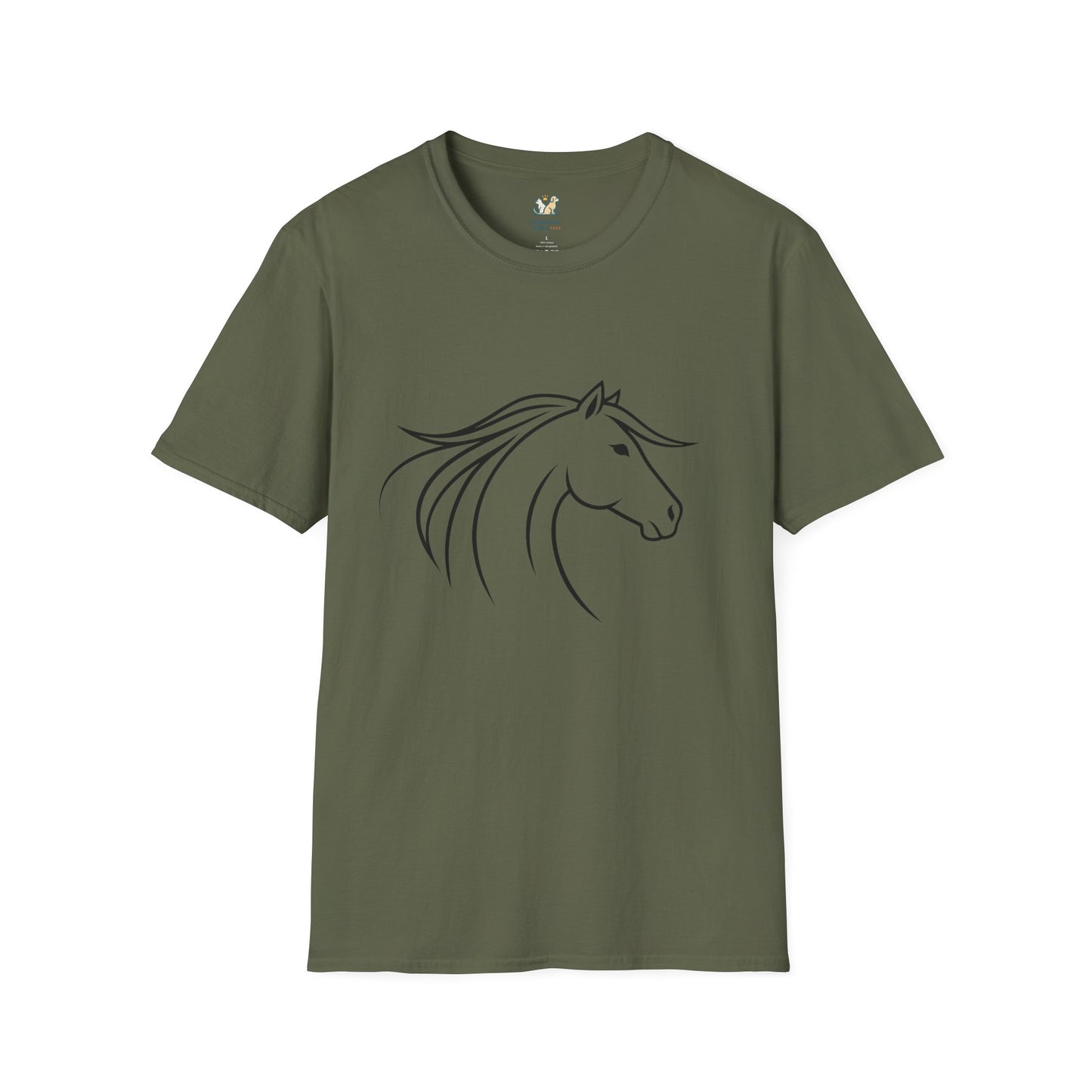 Horse Head Silhouette T-Shirt