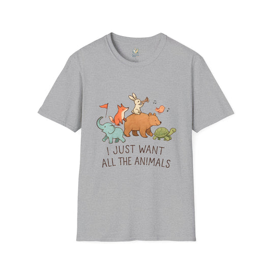 I Just Want All the Animals T-Shirt