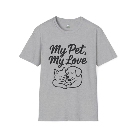 My Pet My Love Dark silhouette T-Shirt