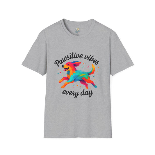 Colorful Running Dog T-Shirt