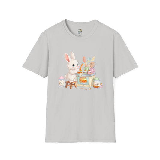 Rabbit Baking Cupcakes T-Shirt