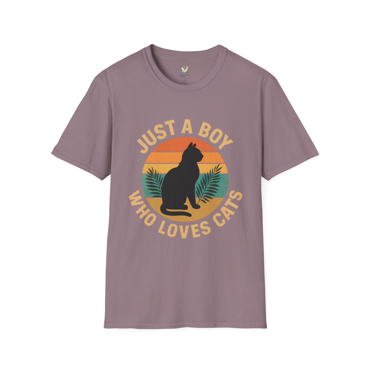 Boy Who Loves Cats T-Shirt