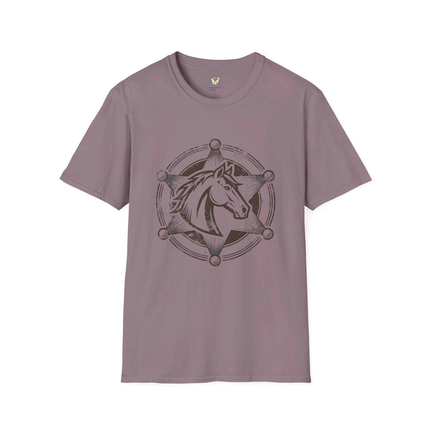 Western Horse Badge T-Shirt