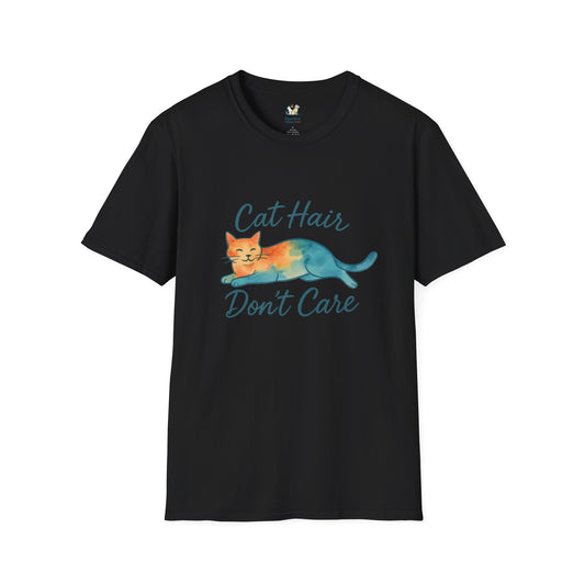 Cat Hair Don't Care T-Shirt