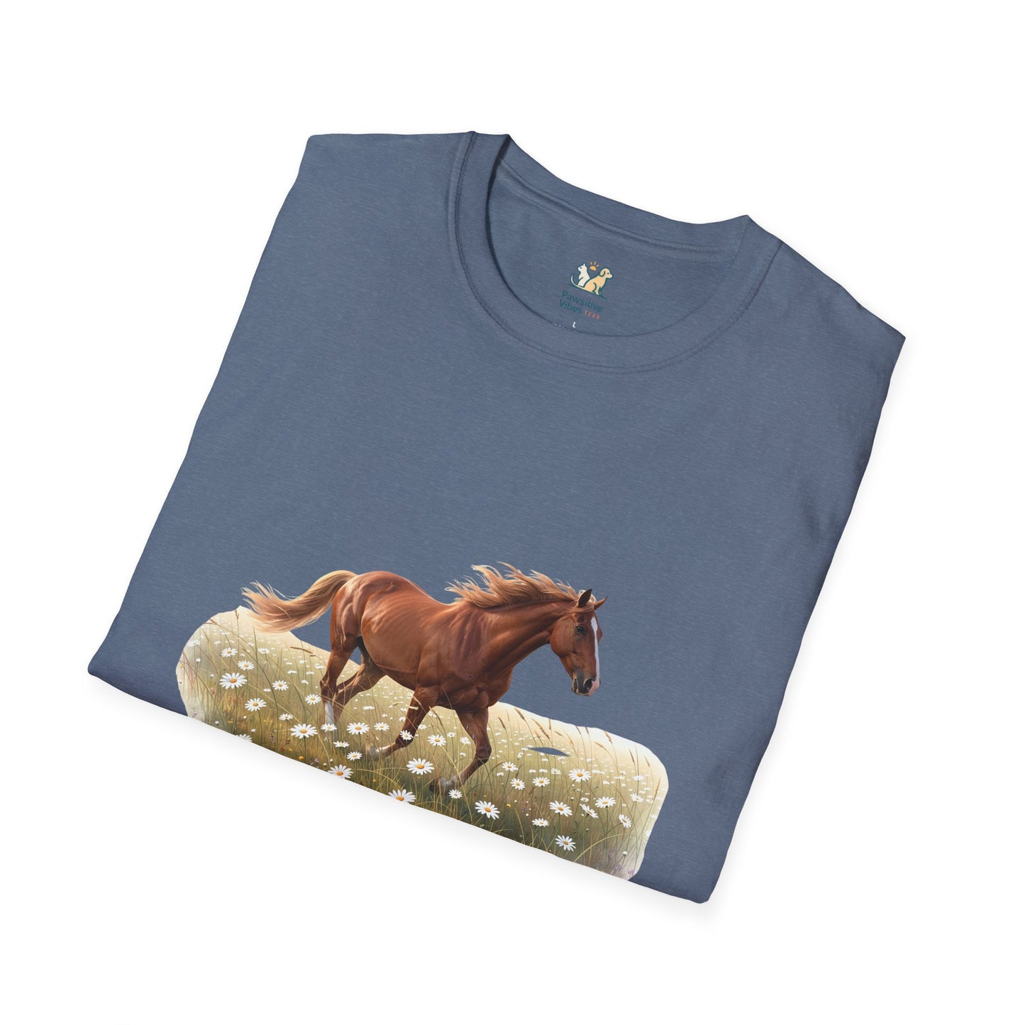 Horse Trotting In A Field T-Shirt