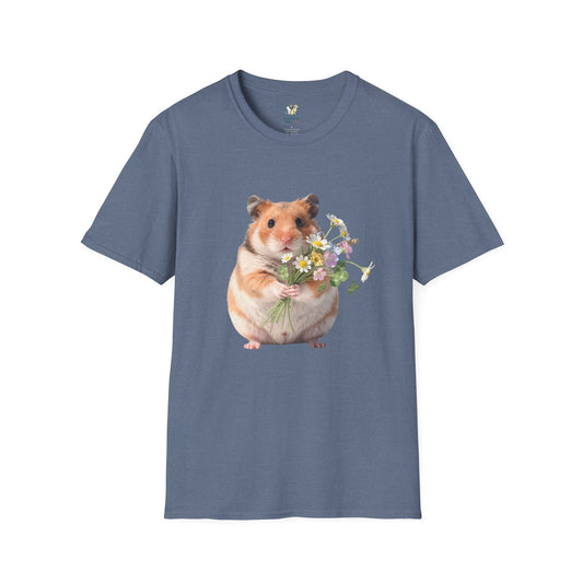 Hamster With Wildflowers T-Shirt