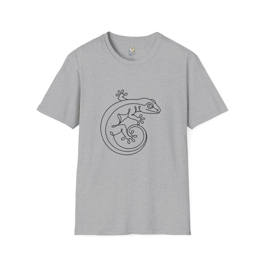 One-line Gecko T-Shirt