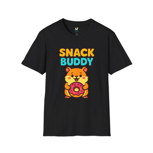 Snack Buddy Donut Hamster T-Shirt