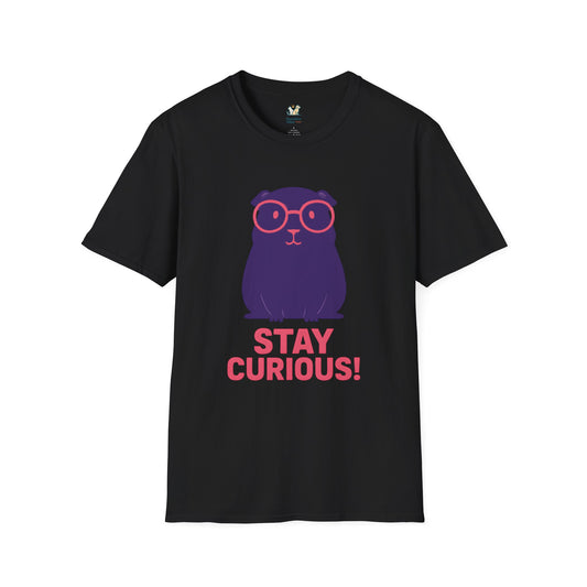 Stay Curious Purple Creature T-Shirt