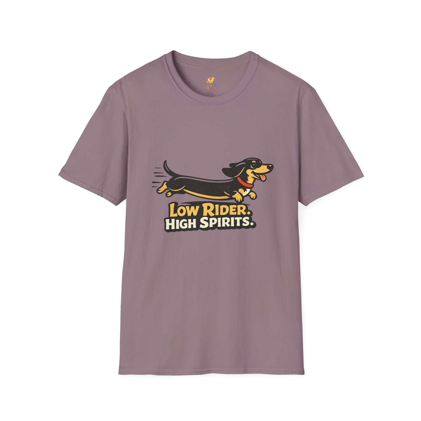 Low Rider High Spirits Dachshund T-Shirt