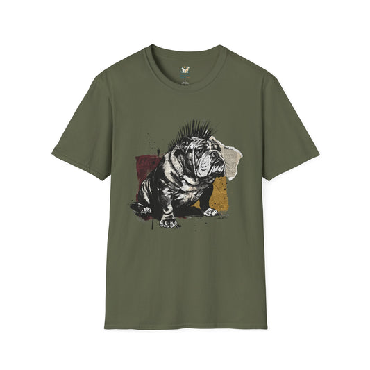 Punk Bulldog T-Shirt
