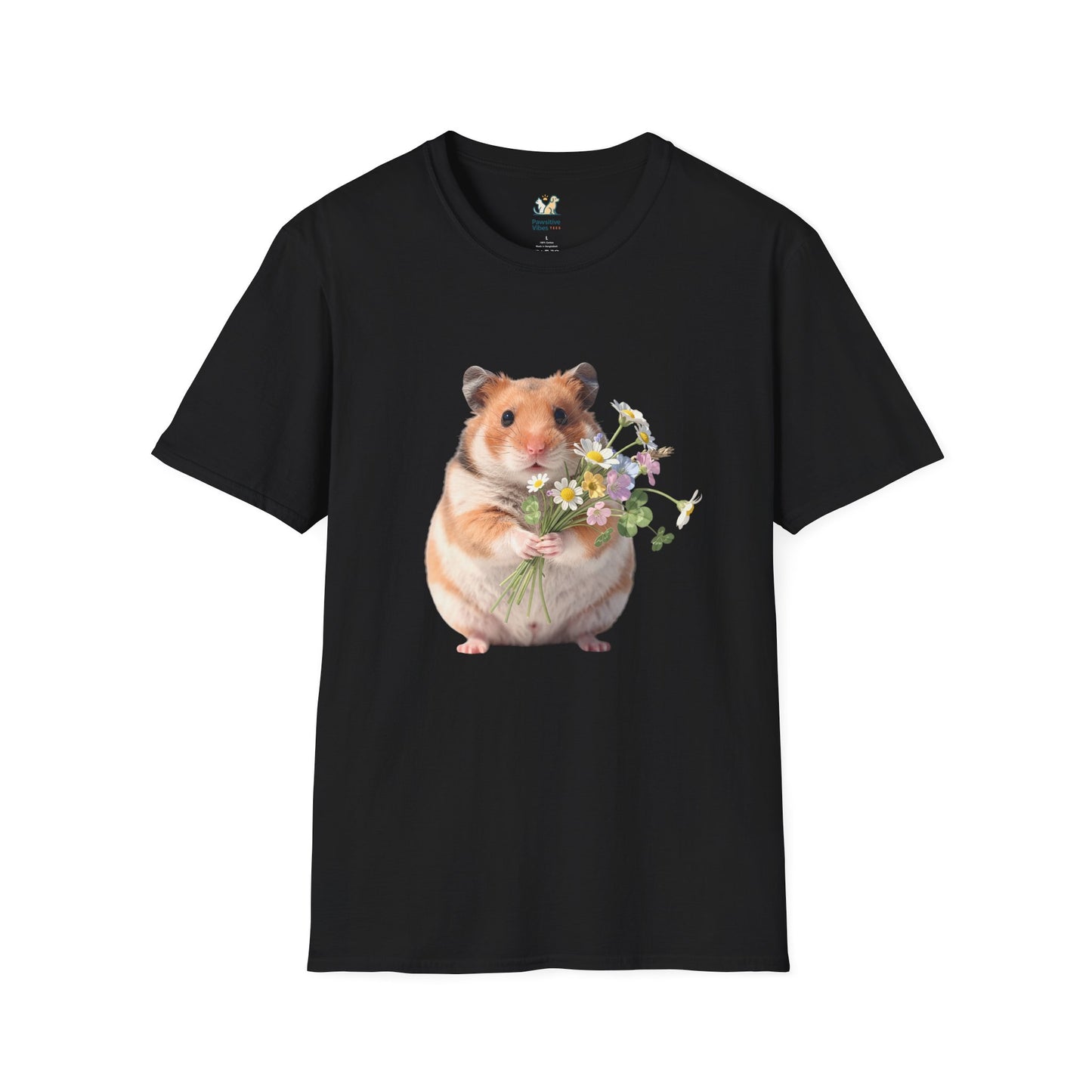 Hamster With Wildflowers T-Shirt