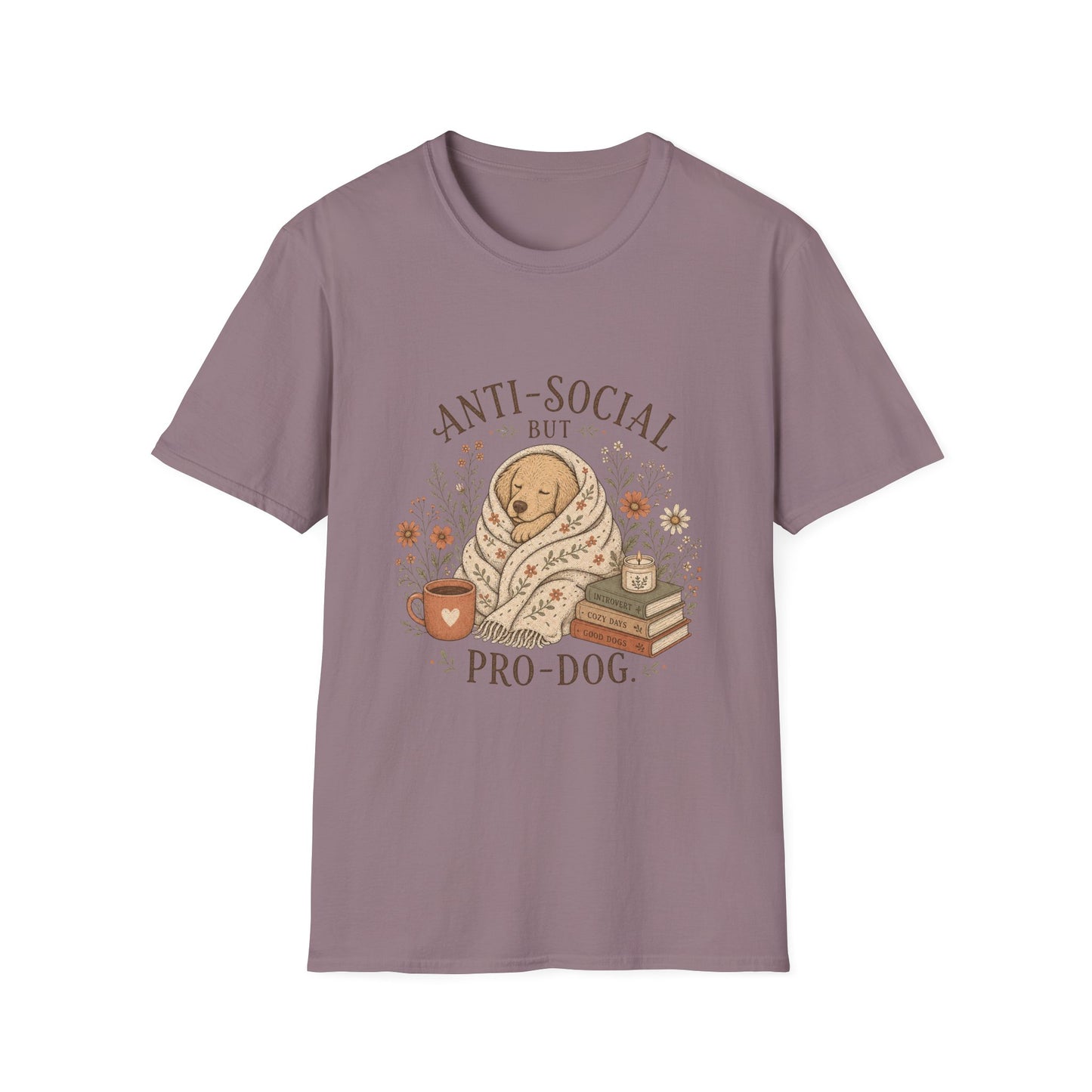Anti-Social But Pro Dog T-Shirt