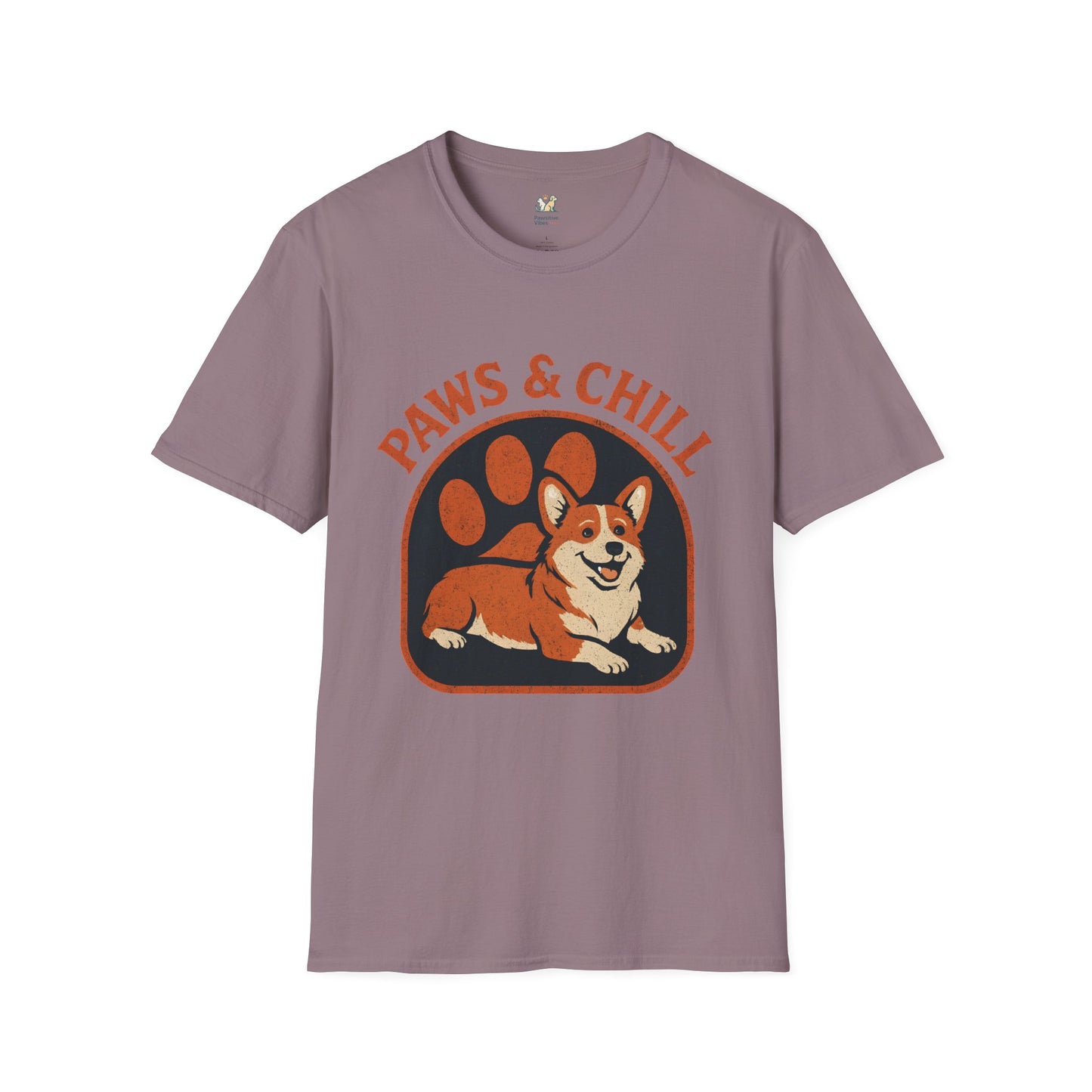 Corgi Paw Print T-Shirt