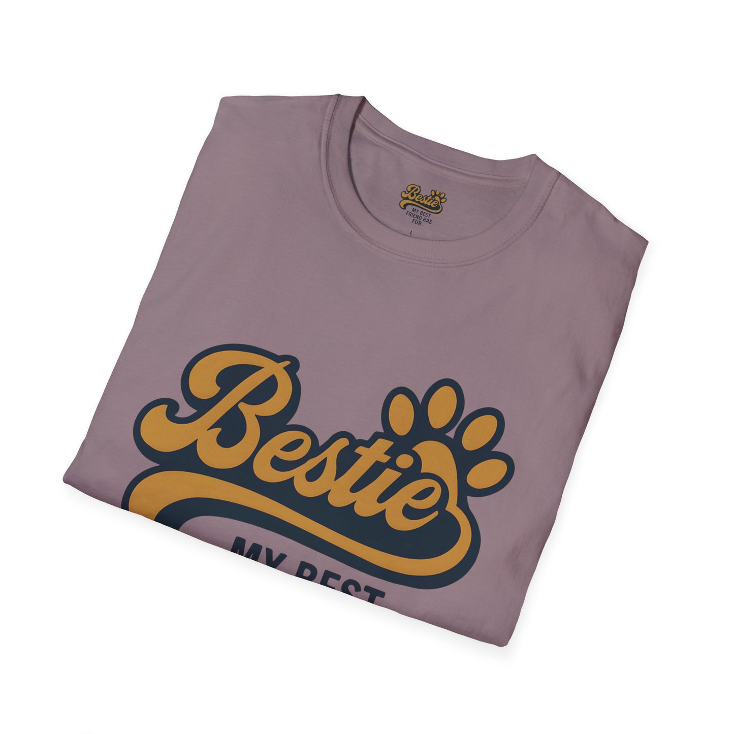 Bestie My Best Friend Has Fur T-Shirt