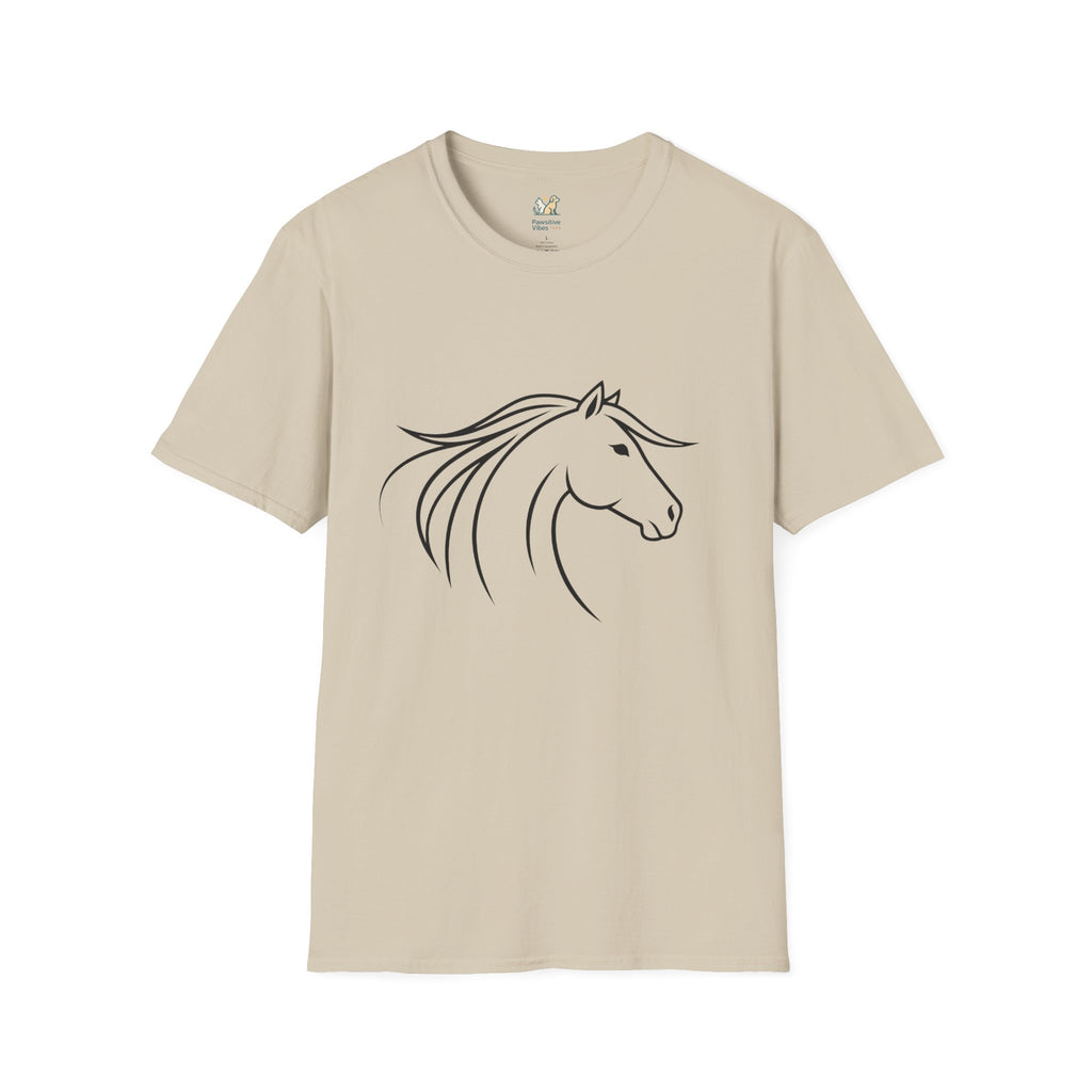 Horse Head Silhouette T-Shirt