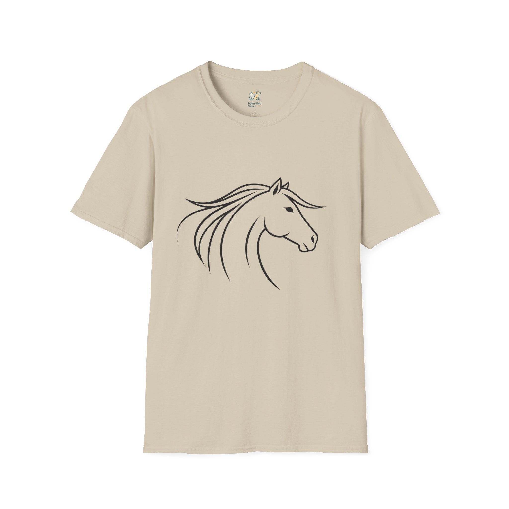 Horse Head Silhouette T-Shirt
