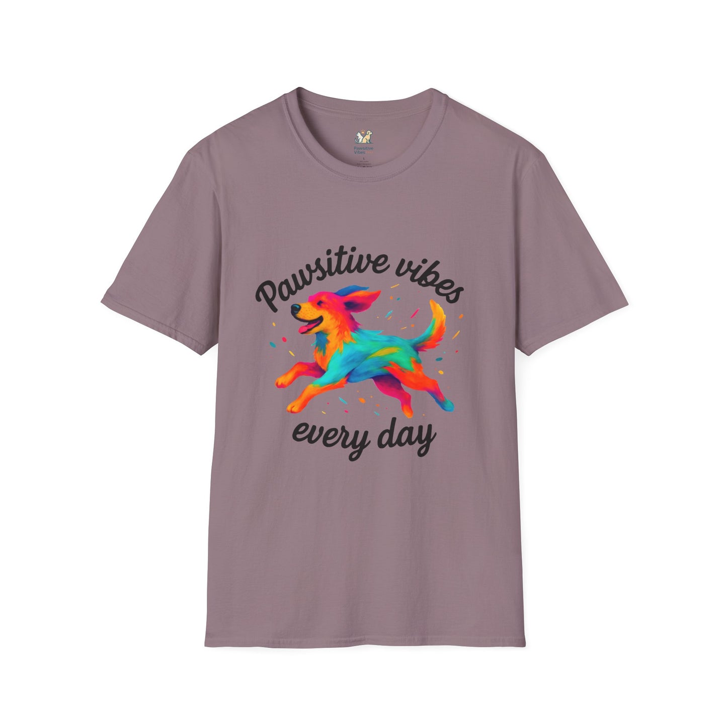 Colorful Running Dog T-Shirt