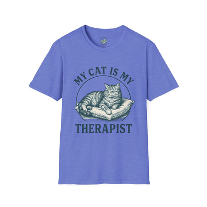 Cat Is My Therapist T-Shirt