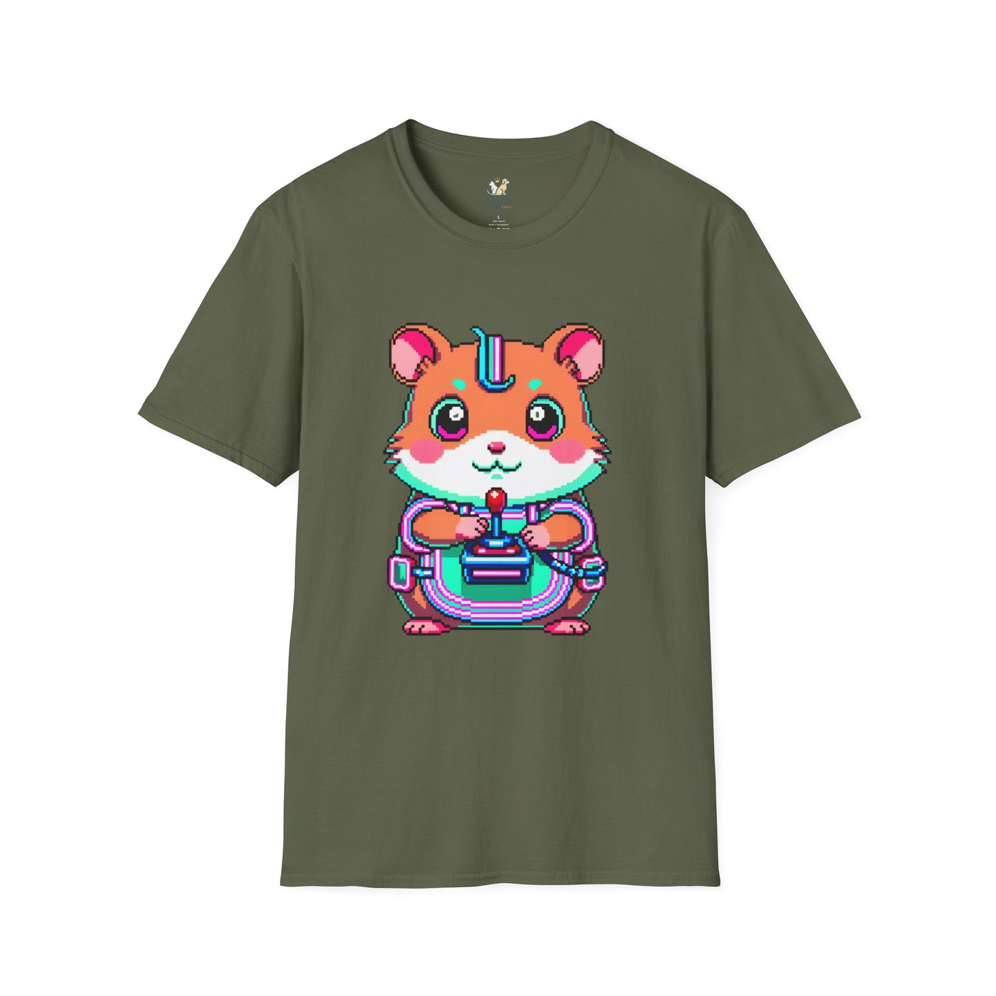 Arcade Style Hamster T-Shirt
