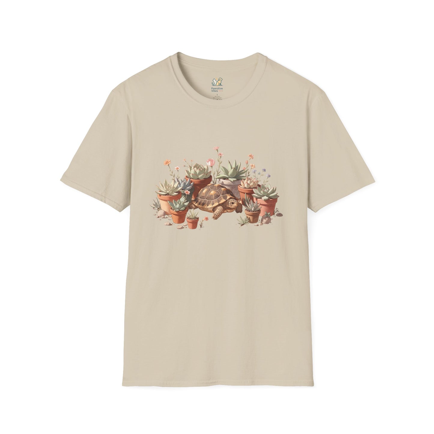 Tortoise Amid Succulents T-Shirt