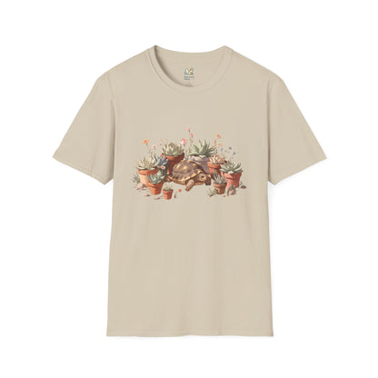 Tortoise Amid Succulents T-Shirt