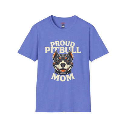 Proud Pitbull Mom T-Shirt