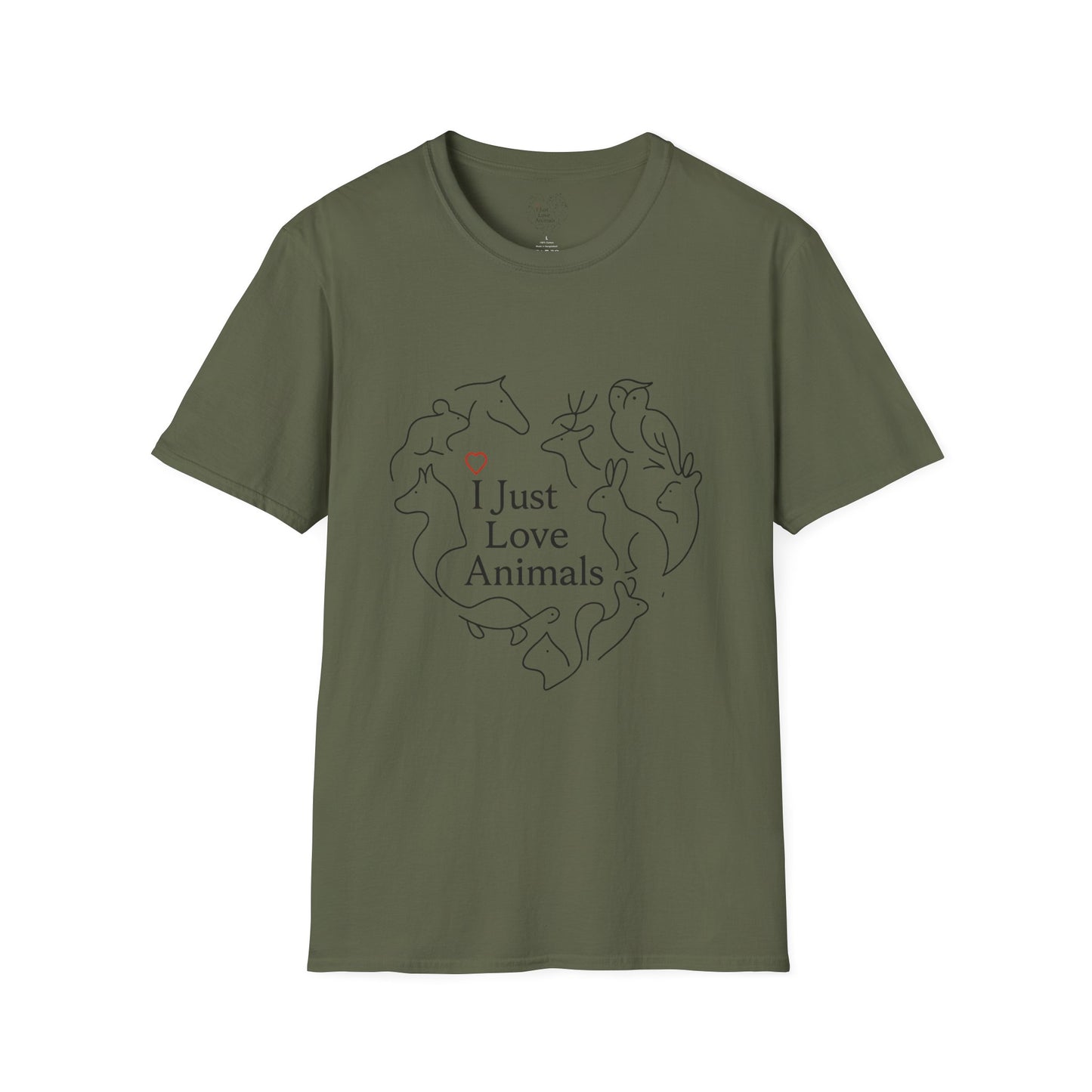 I Just Love Animals T-Shirt