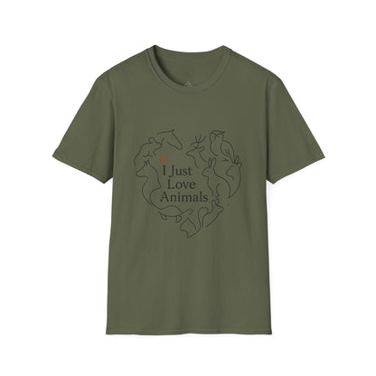 I Just Love Animals T-Shirt