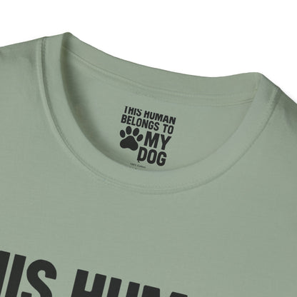 This Human Belongs to My Dog T-Shirt