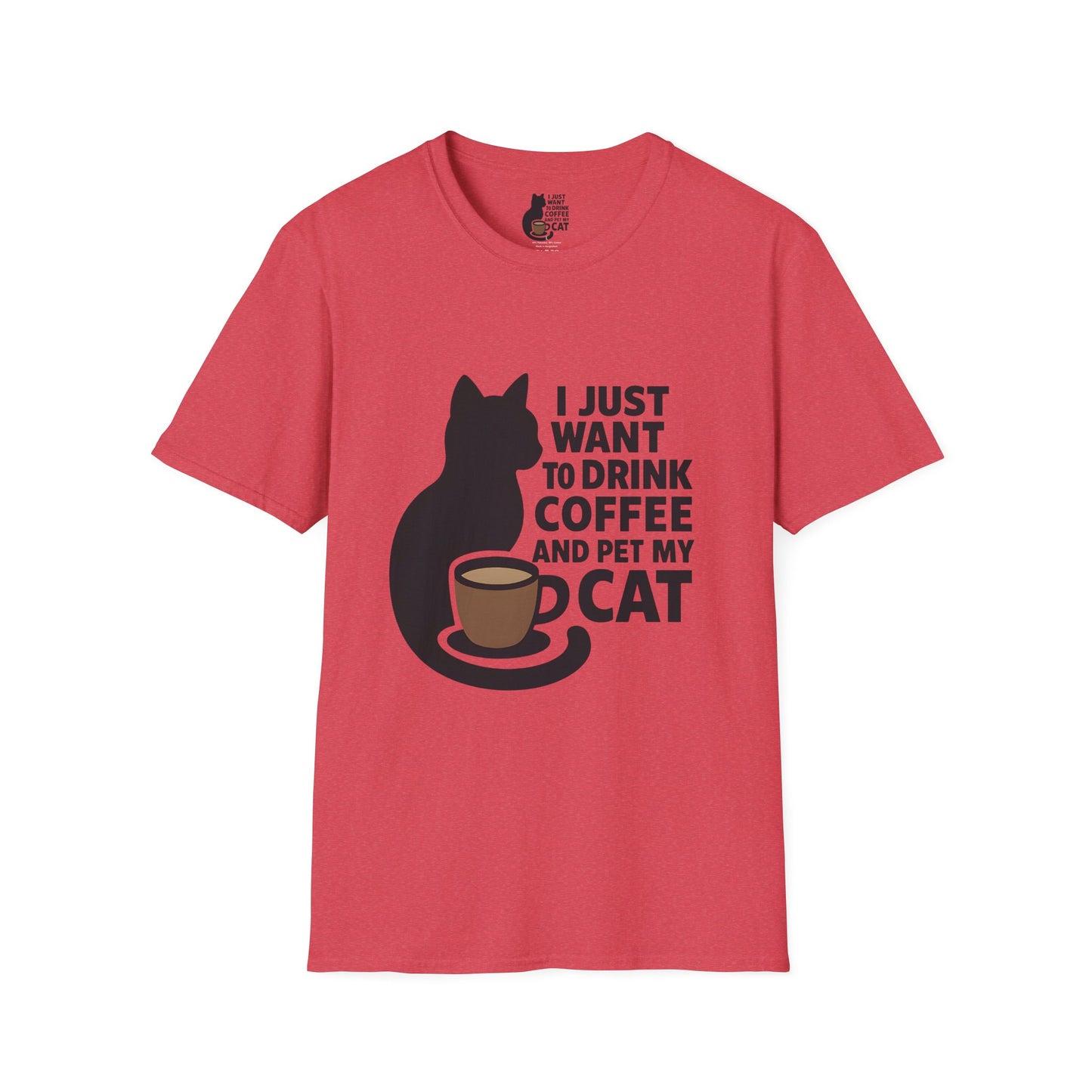 Cat and Coffee T-Shirt