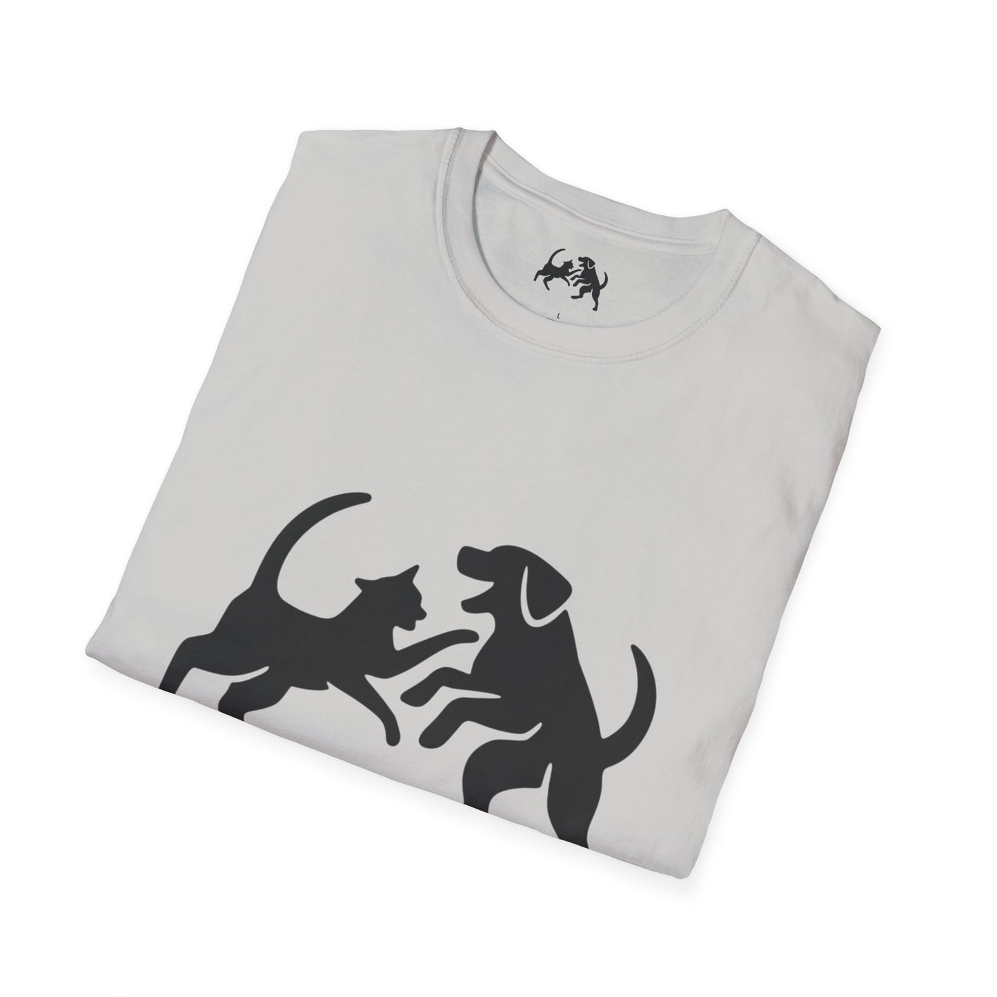 Cat and dog fight T-Shirt