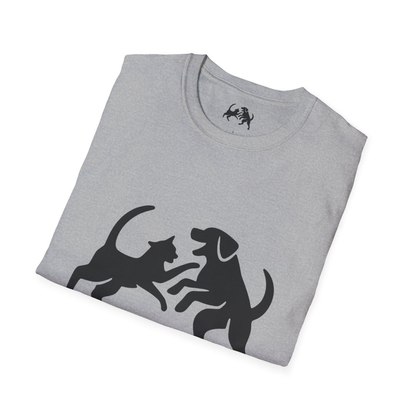 Cat and dog fight T-Shirt