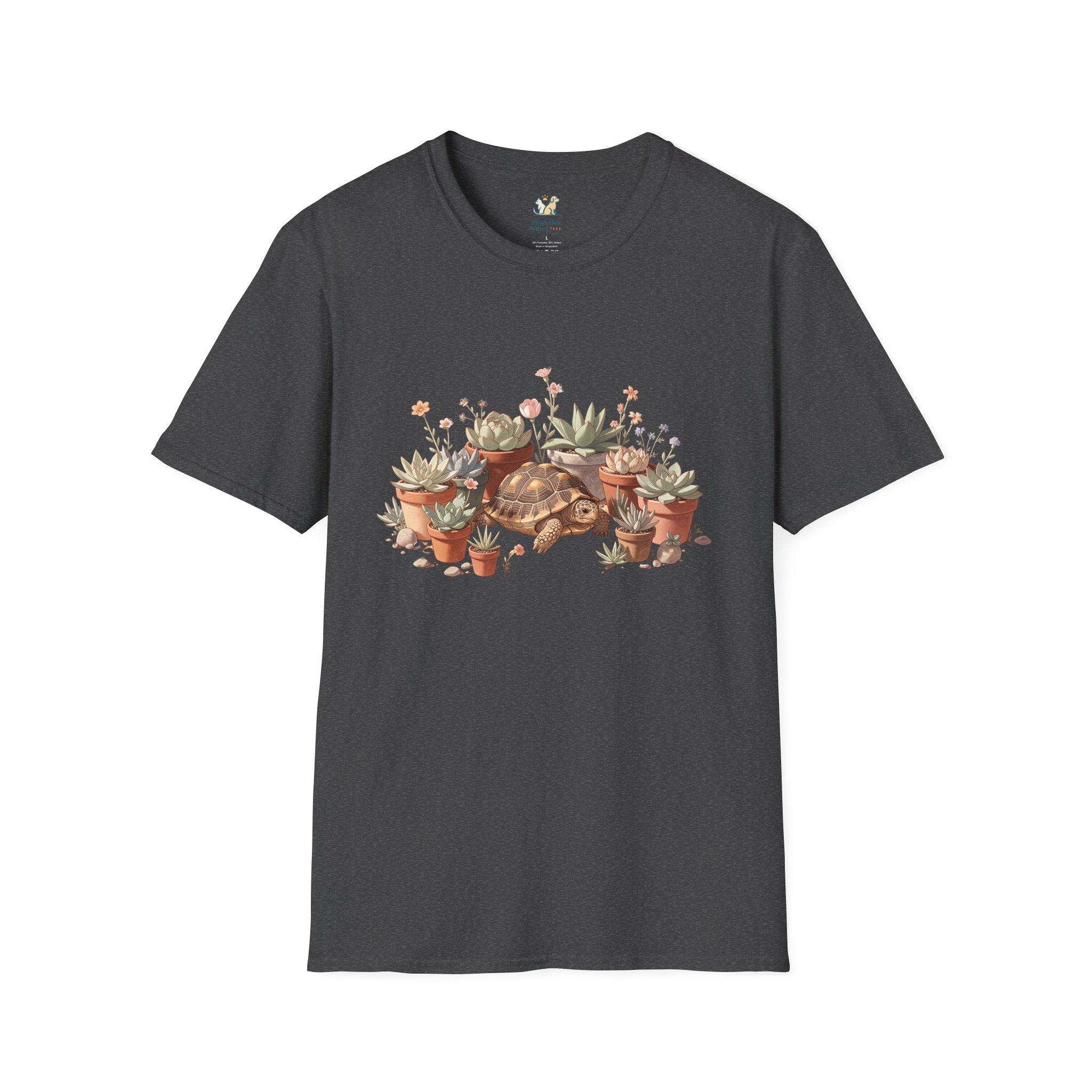 Tortoise Amid Succulents T-Shirt