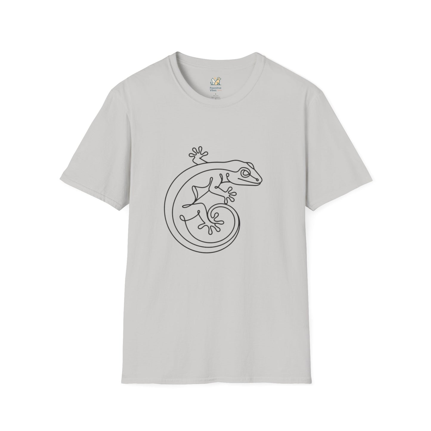 One-line Gecko T-Shirt