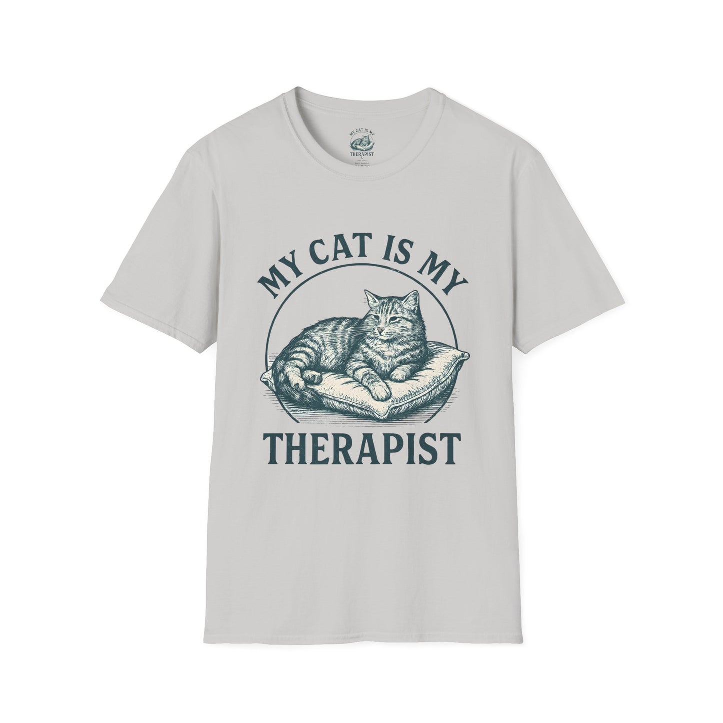 Cat Is My Therapist T-Shirt