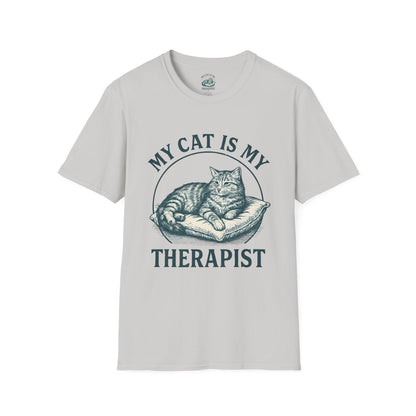 Cat Is My Therapist T-Shirt