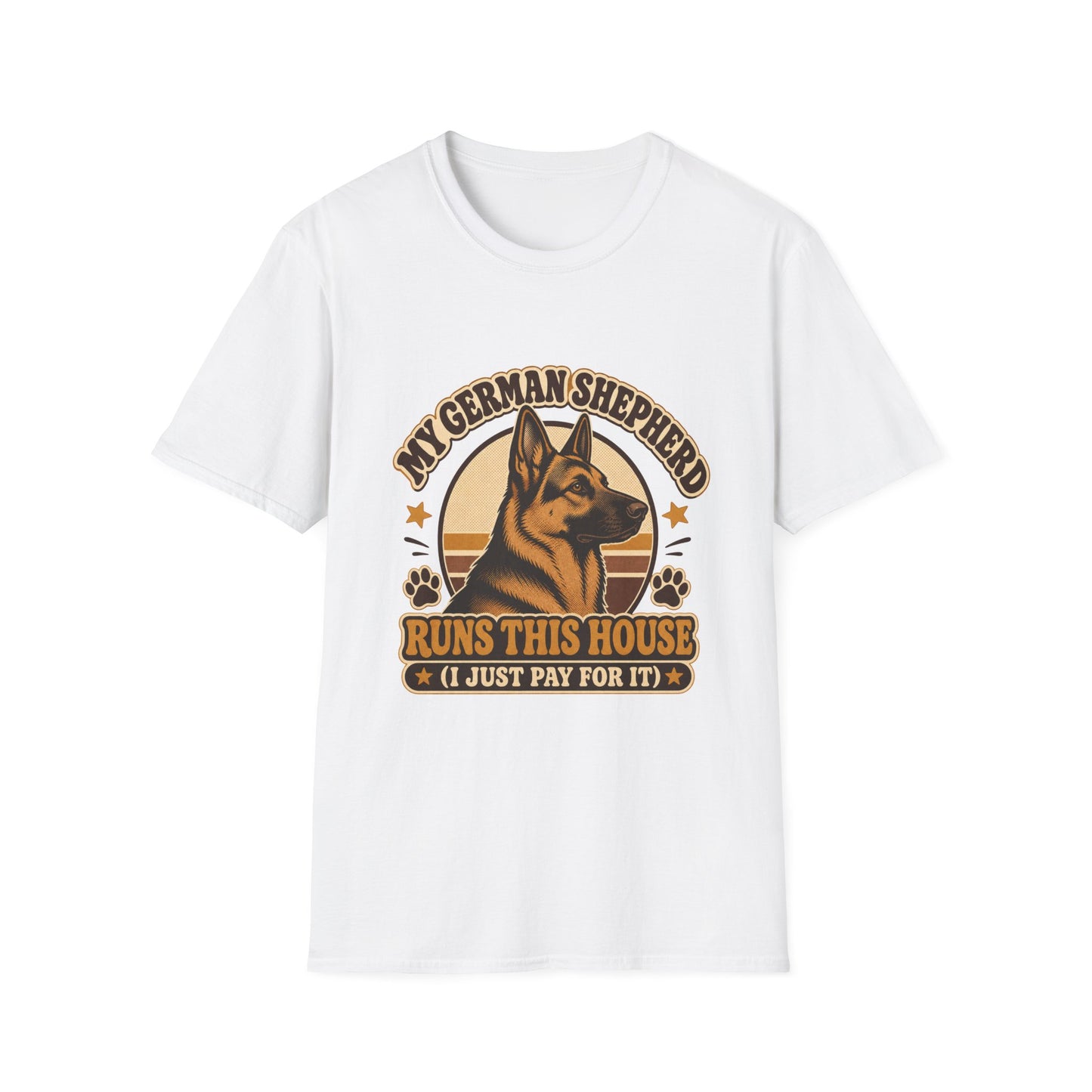 My German Shepherd Runs This House T-Shirt