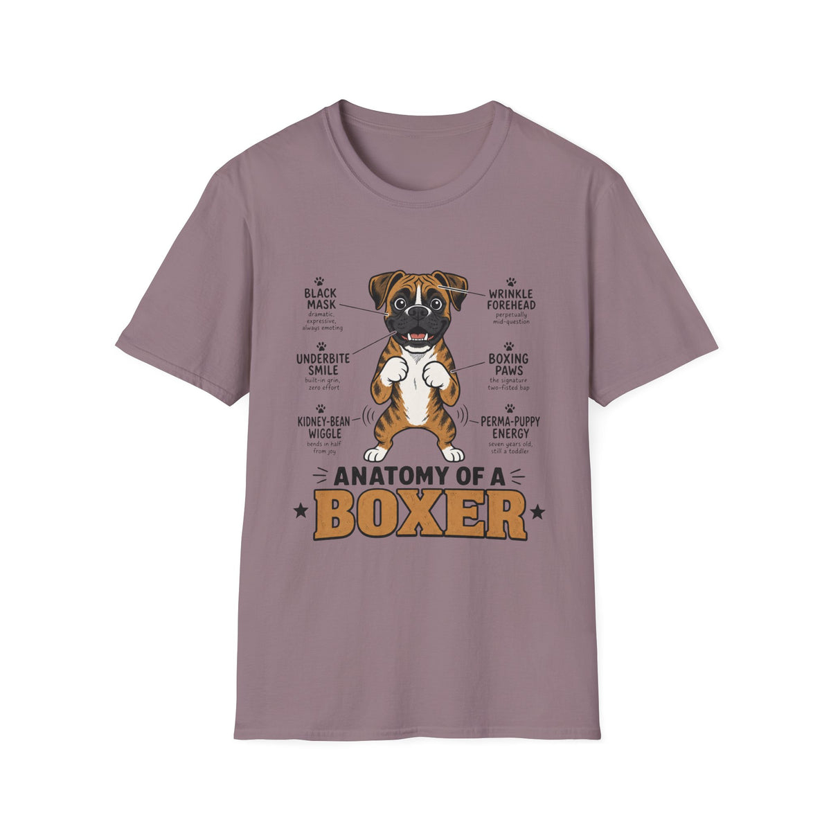 Anatomy Of A Boxer T-Shirt