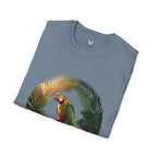 Parrot Surrounded By Foliage T-Shirt