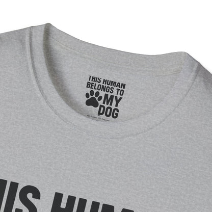This Human Belongs to My Dog T-Shirt