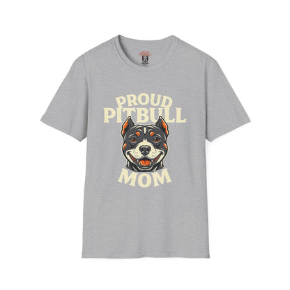 Proud Pitbull Mom T-Shirt