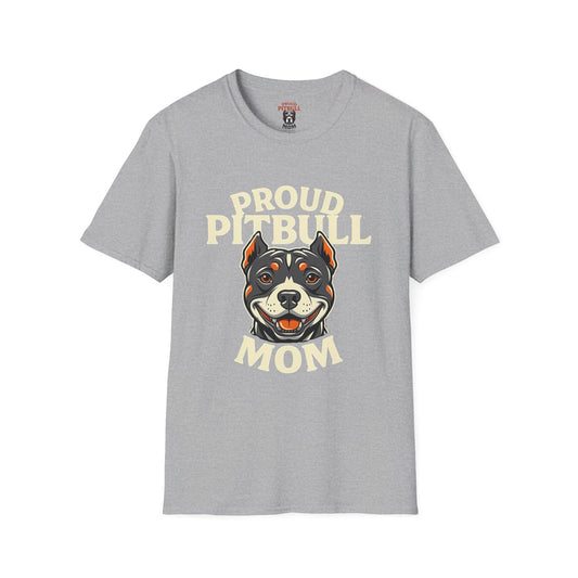 Proud Pitbull Mom T-Shirt