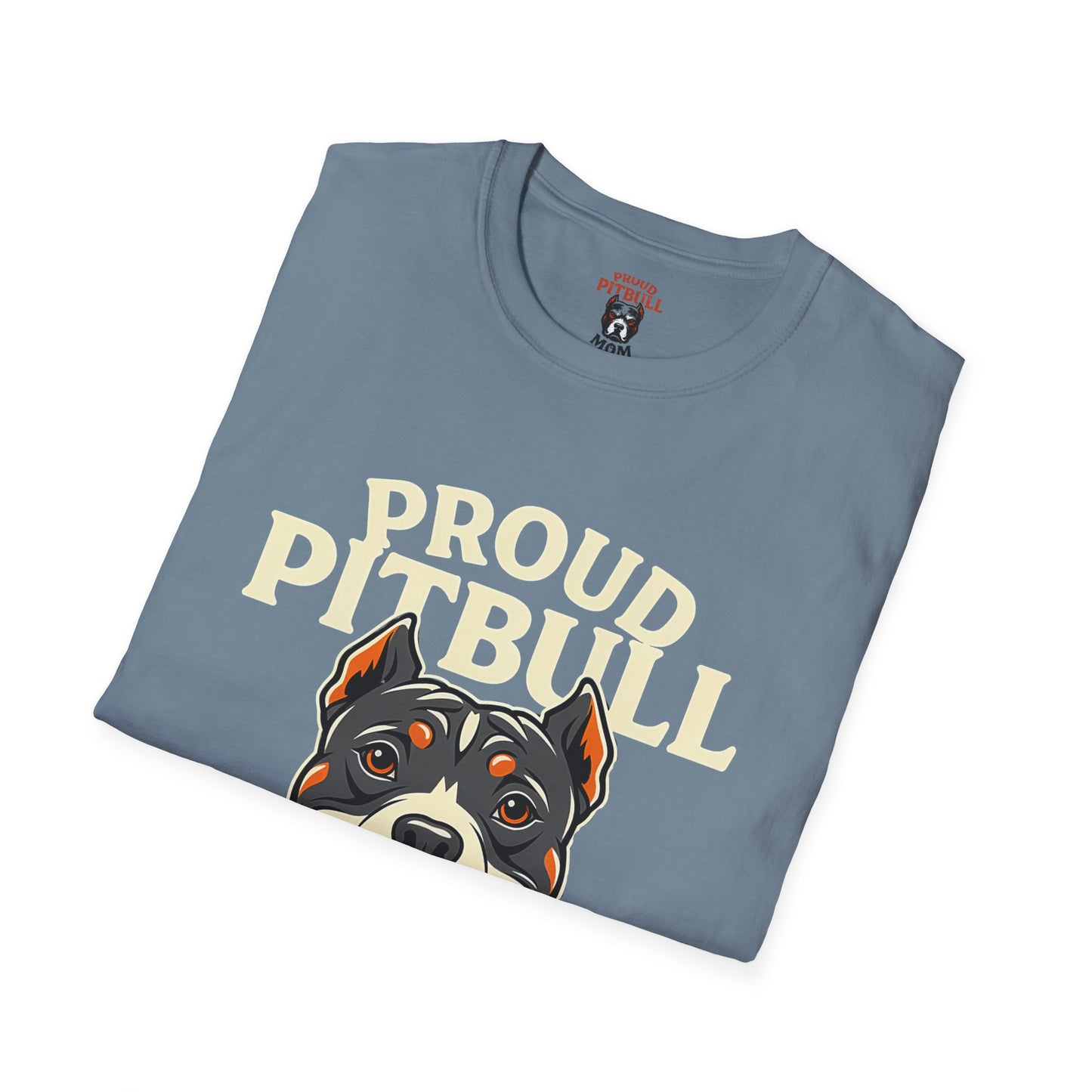 Proud Pitbull Mom T-Shirt